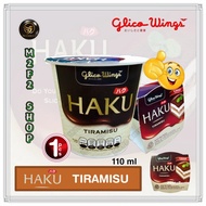 Glico Ice Cream HAKU Tiramisu Cup | Es Krim - 110 ml (Harga Satuan)