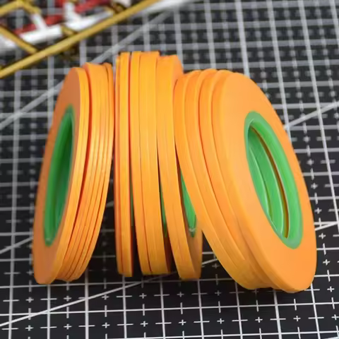 3pcs Fineline Masking Tape Set Pinstripe Tape Model Masking Tape Automotive Masking Tape for DIY Cra