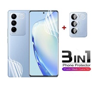LAYAR Screen Protector Compatible For Vivo V29 5G Vivo V29e 3 in 1 hydrogel Package - Vivo V29 5G
