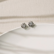 Ar-Kang Collection AKE3516 ต่างหูเงิน 92.5% ประดับ White CZ