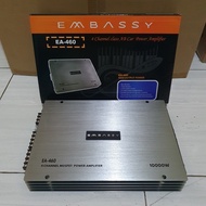 POWER AMPLIFIER EMBASSY EA-460 4 CHANNEL 10000 WATT