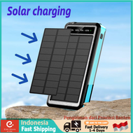 🌞 𝓝𝓔𝓦 ⚡Powerbank 50000mah tenaga surya power bank 2USB power bank original asil power bank awet taha