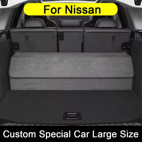 Custom Car Trunk Organizer Box Large Capacity Folding Multiuse Storage Bag For Nissan Qashqai FUGA N
