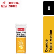 KORDEL'S  VIT C 1000MG+ZINC 10MG+ VIT D3 500IU EFFERVESCENT 10S