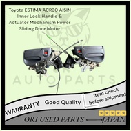 Toyota ESTIMA ACR30 AISIN Inner Lock Handle &amp; Actuator Mechanism Power Sliding Door Motor