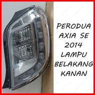 PERODUA AXIA SE ADVANCE (2014 - 2018) TAIL LAMP / LAMPU BELAKANG *ALBINO WHITE*