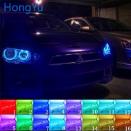 Multi-color RGB LED Angel Eyes Halo Ring Eye DRL RF Remote Control for Mitsubishi Lancer 2008 - 2015