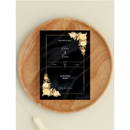 Template Canvas, Wedding card / Kad kahwin, Engagement card, Kad bertunang, Luxury card, Kad jemputa