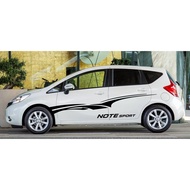 Nissan brand car stickers, Nissan note car stickers, Nissan sport stickers, Nissan juke stickers, Ni