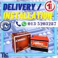 [CAR BATTERY] CAMEL PREMIUM 90D26L 90D26R (NS70 NS70L) MAINTENANCE FREE BATTERY