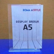 Acrylic holder Tent Card A5 - Display Menu A5 type T