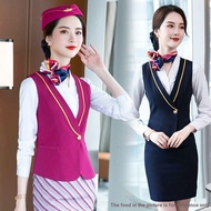 [Stewardess Uniform Professional Wear] [Seckill Style] South Airlines Stewardess Work Uniform Profes