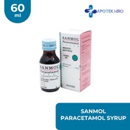 SANMOL PARACETAMOL SYRUP 60ML