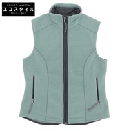 Patagonia 美國製造女款抓絨背心，綠色，M 碼（貨號 25162）[二手]