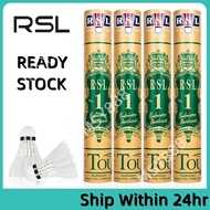RSL Shuttlecock RSL NO.1 Tourney high quality duck feather shuttlecock for tournament
