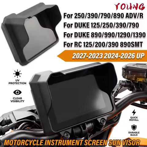 Motorcycle Sun Visor For KTM DUEK 990 1390 1290 890 790 390 RC390 890SMT 890 790 390 250 ADV/R Instr