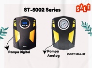 (Lucky Cell-29) Pompa Ban Elektrik ST-5002/ STZT-5002 Pompa Analog/Digital Mobil Motor Truck Multi
