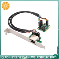 2.5G Base-T Gigabit Network Adapter Mini PCIe 2.5gb Ethernet Card with 1 Port 2500Mbps RJ45 LAN Cont