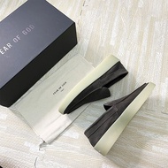 FoG Seventh Season One-Pedal Sneakers Leather Shoes Cover Foot Lazy Shoes European American Trendy H