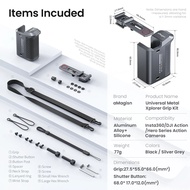 Amagisn Xplorer Grip Kit Metal Version For Insta360 Go Ultra AcePro2 Dji Action 5pro 4 Gopro Hero 13