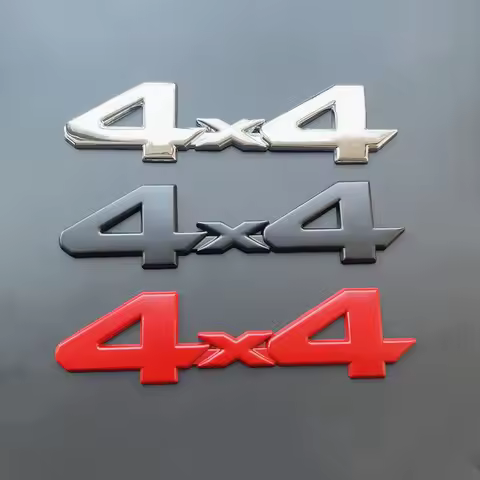 3D Metal Letters For Car Trunk RC Jeep 4X4 Stickers CJ7 XJ Off Road Crawler Compas Grand Cherokee Wr