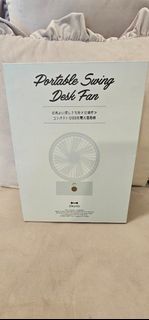 BRUNO Portable Swing Desk Fan