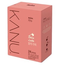 KANU - 韓國必試 煉奶拿鐵 即沖咖啡 17.3g x24包 平行進口 此日期或之前食用：2027年03月15日 或以後