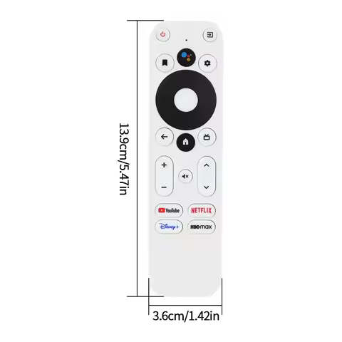 Suitable for ONN Android 4K UHD 100024646 100026240 Streaming Stick TV Box Voice Remote Replacement,