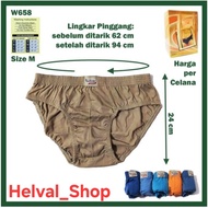 ( CD.62 ) ELTEC MINI BRIEF Men's Underwear (3 PCS) M, L, XL.