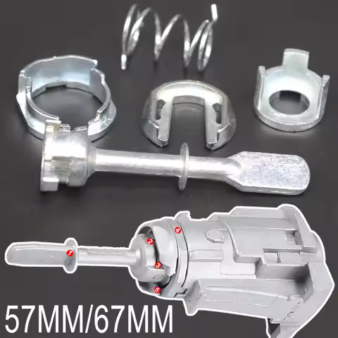 6N0837223A 6K4837223A Door Handle Lock Cylinder Barrel Paddle Repair Kit For VW Polo 6N 1995 1996 19