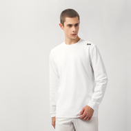 HELLY HANSEN ARCTIC OCEAN 防曬圓領針織長袖T 白/男