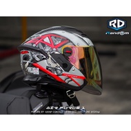 หมวกกันน็อค RD AIRFORCE 1 ติดตั้งบลูทูธได้ ส่งไว!! 320SP.วงเวียนใหญ่!!