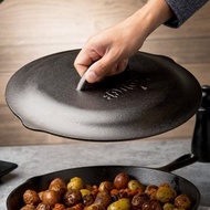 美國LODGE 美國製圓形鑄鐵煎鍋32cm專用鍋蓋 適用L10SK3/L10SC3