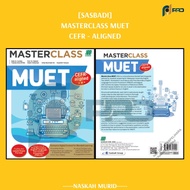 (DL) REFERENCE BOOK: MASTERCLASS MUET CEFR-ALIGNED (2025)