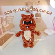 Amigurumi Skzoo Han Aquokka Plushie Stray Kids, Knitted Doll