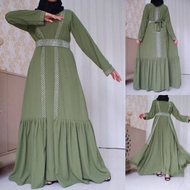 Terlaris New Abaya Dress Maxi Arab Saudi Abaya Turkey 745 Gamis Dubai