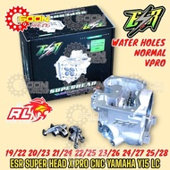 ESR LC Y15 SUPER HEAD CNC X PRO RED LEO 19/22 20/23 22/25 23/26 24/27 25/28 YAMAHA LC135 Y15