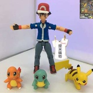神奇寶貝 寶可夢 figma #052 小智可動 傑尼龜 小火龍 皮卡丘