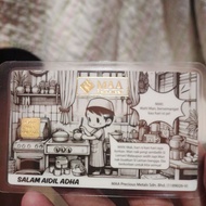 Gold Bar 999.9 0.25g Aidiladha limited edition