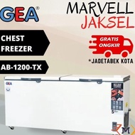 Terbaru Chest Freezer Gea Ab-1200-Tx / Freezer Box Gea Ab 1200Tx 1050