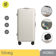 NinetyGo Travel Bag 20/26/28 Inches Hobo Luggage PC 1 Soundproof Wheels Waterproof Zipper Trunk Styl