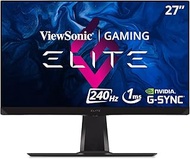 ViewSonic ELITE XG271QG 27 Inch 1440p 1ms 240Hz IPS Gaming Monitor with GSYNC, NVIDIA Reflex, Displa
