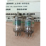 A pair of JAN 5654 GE tubes = 6J1/6K4/EF95/6AK5/CV4010 NOS