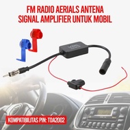 Antenna Signal Amplifier For Car FM Radio Aerials