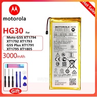 Motorola Original 3000Mah HG30สำหรับ Motorola Moto G5s Plus XT1791 XT1792 XT1793 XT1794 XT1795 XT180