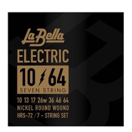 LA BELLA HRS72 7string 10-64 Electric Guitar string set