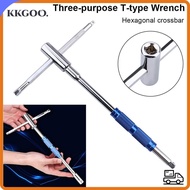 KKGOO 1Pcs T Handle Hexagon Wrench, Adjustable Versatile T-type Spinner,  Spinner Handle Socket Tool