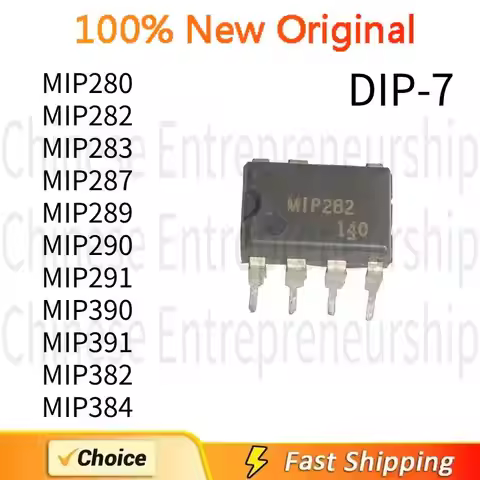 5 PCS DIP-7 MIP280 MIP282 MIP283 MIP287 MIP289 MIP290 MIP291 MIP390 MIP391 MIP382 MIP384 DIP-7 100%Q