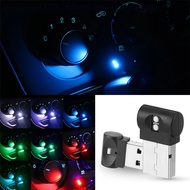 <ARZ>7 Colors Mini  Car  USB Light / LED Modeling Light Car Ambient Light / USB LED Car Atmosphere L