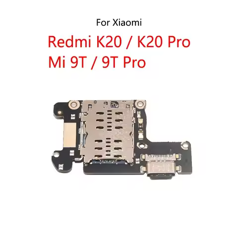 USB Charging Dock Connector Port Socket Jack Charge Board SIM Card Tray Slot Flex Cable For Xiaomi R
